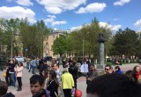 В Калуге школьники и студенты провели митинг "Против коррупции в образовании". Видео