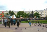 В Калуге прошел парад в День пограничника. Фото