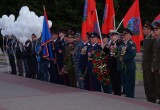 Ранним утром на воинском кладбище в Калуге прошел митинг памяти. Фото