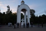 Ранним утром на воинском кладбище в Калуге прошел митинг памяти. Фото