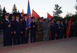 Ранним утром на воинском кладбище в Калуге прошел митинг памяти. Фото