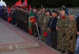 Ранним утром на воинском кладбище в Калуге прошел митинг памяти. Фото