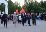 Ранним утром на воинском кладбище в Калуге прошел митинг памяти. Фото