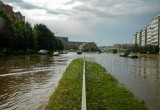 В Обнинске потоп после ливня. Фото