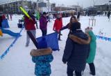 В новом парке достойно завершили масленичную неделю (фото)