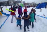 В новом парке достойно завершили масленичную неделю (фото)