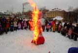 В новом парке достойно завершили масленичную неделю (фото)