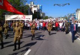 В Калуге прошло торжественное шествие в честь Дня Победы (фото)