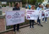 Калужане вышли на акцию против повышения пенсионного возраста