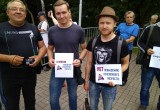 Калужане вышли на акцию против повышения пенсионного возраста