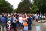 Калужане вышли на акцию против повышения пенсионного возраста