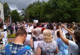 Калужане вышли на акцию против повышения пенсионного возраста