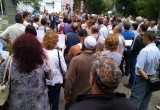 Калужане вышли на акцию против повышения пенсионного возраста