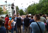 Калужане вышли на акцию против повышения пенсионного возраста