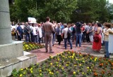 Калужане вышли на акцию против повышения пенсионного возраста