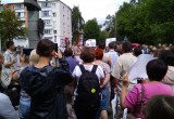 Калужане вышли на акцию против повышения пенсионного возраста