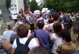 Калужане вышли на акцию против повышения пенсионного возраста