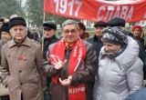 Калужане отметили 101-ю годовщину Октябрьской революции