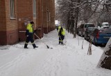 Калужские коммунальщики проходят проверку снегом