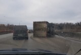 Фургон перевернулся на мосту в Обнинске