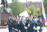 В Калуге прошел фестиваль воинского дефиле