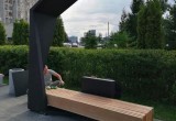 В Обнинске появилась "умная" скамейка