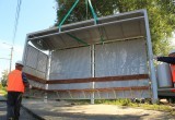 В Калуге устанавливают антивандальные остановки