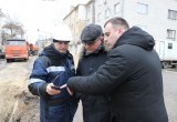 Дмитрий Денисов проверил ремонт Московской (видео)