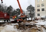 В Калуге начали возводить новый корпус детской больницы