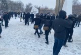 В Калуге началась очередная несанкционированная акция