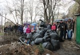 Березуйский овраг в Калуге очистили от мусора