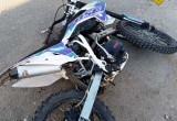 В Детчино водитель кроссового мотоцикла попал в ДТП
