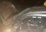 В Людиновском районе автомобиль врезался в дерево и улетел в кювет