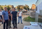 Будущий мультимедийный фонтан впечатлил губернатора