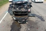 Водитель и двое детей пострадали в ДТП 