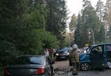 В воскресенье вечером в Калужской области столкнулись два авто