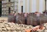 Один из символов Калуги встретит юбилей города в строительных лесах