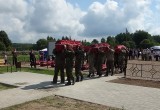 В Калужской области захоронили найденные останки жертв фашистов