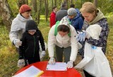 Масштабная уборка в Калужском бору прошла в формате экоквеста