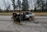 Двух мужчин госпитализировали после жёсткого ДТП на трассе "Калуга-Медынь" 