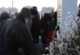 На Правобережье открыли памятную стелу освободителю Калуги Василию Попову