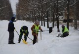 И Калуги стали ежедневно вывозить по 7 тысяч кубометров снега