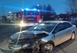 Два человека пострадали при столкновении "Форда" и "Фольксвагена"