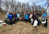 Активисты вместе с Хохулей собрали мусор в парке усадьбы Яновских и Можайском овраге