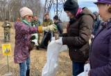 Активисты вместе с Хохулей собрали мусор в парке усадьбы Яновских и Можайском овраге