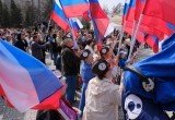 Митинг-концерт "Zа мир – без нацизма!" проходит в Новосибирской области