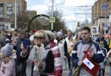 По улицам Калуги прошел "Бессмертный полк" 