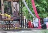 Юные калужанки устроили цирковое шоу в Городском парке культуры и отдыха 
