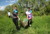 Волонтёры расчистили берега Оки на границе Калужской, Тульской и Московской областей