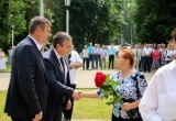 В Калуге открыли памятную стелу академику Кирюхину